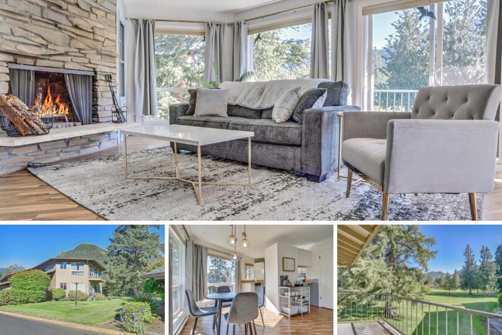 Ski-Mount Hood Charm-Welches,Golf And Ski Resort Condo,W&D, Wifi,Near Woods,Hiking,Fishing Mount Hood Village Luaran gambar